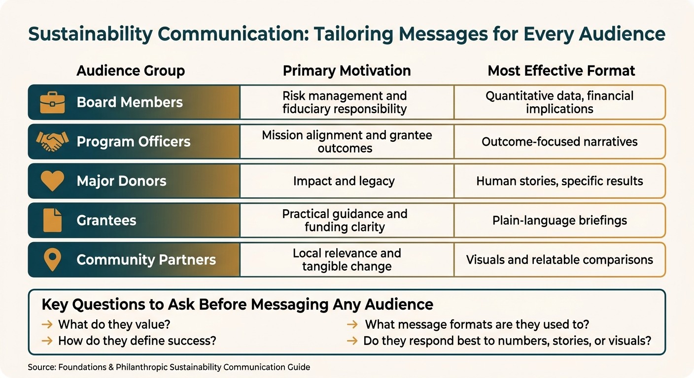 Sustainability Communication: Tailoring Messages for Every Audience