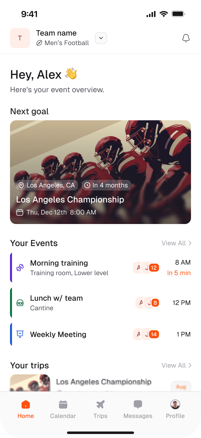 Epic Teams Design Mobile