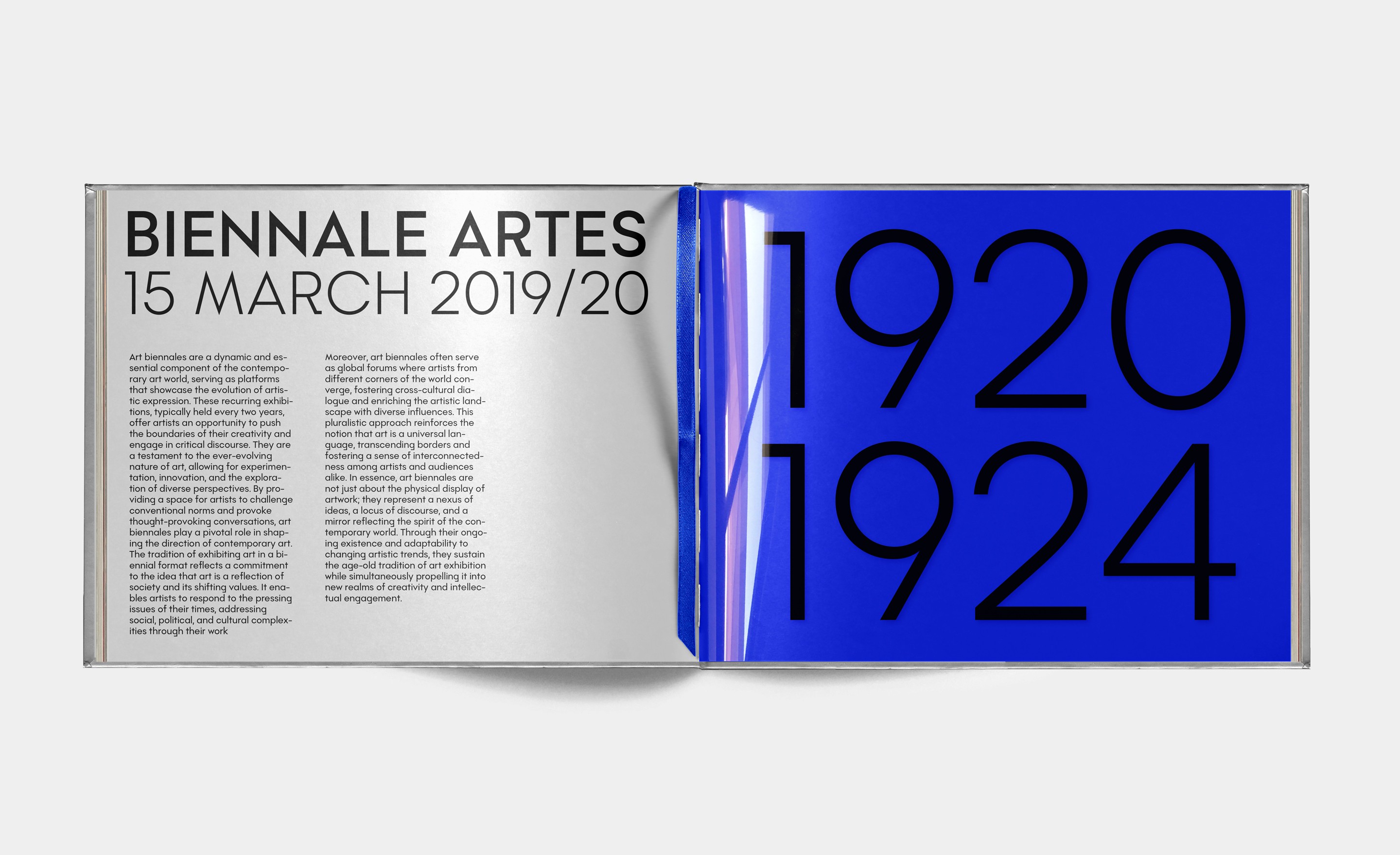 Rothek sans serif typeface used in an editorial design layout