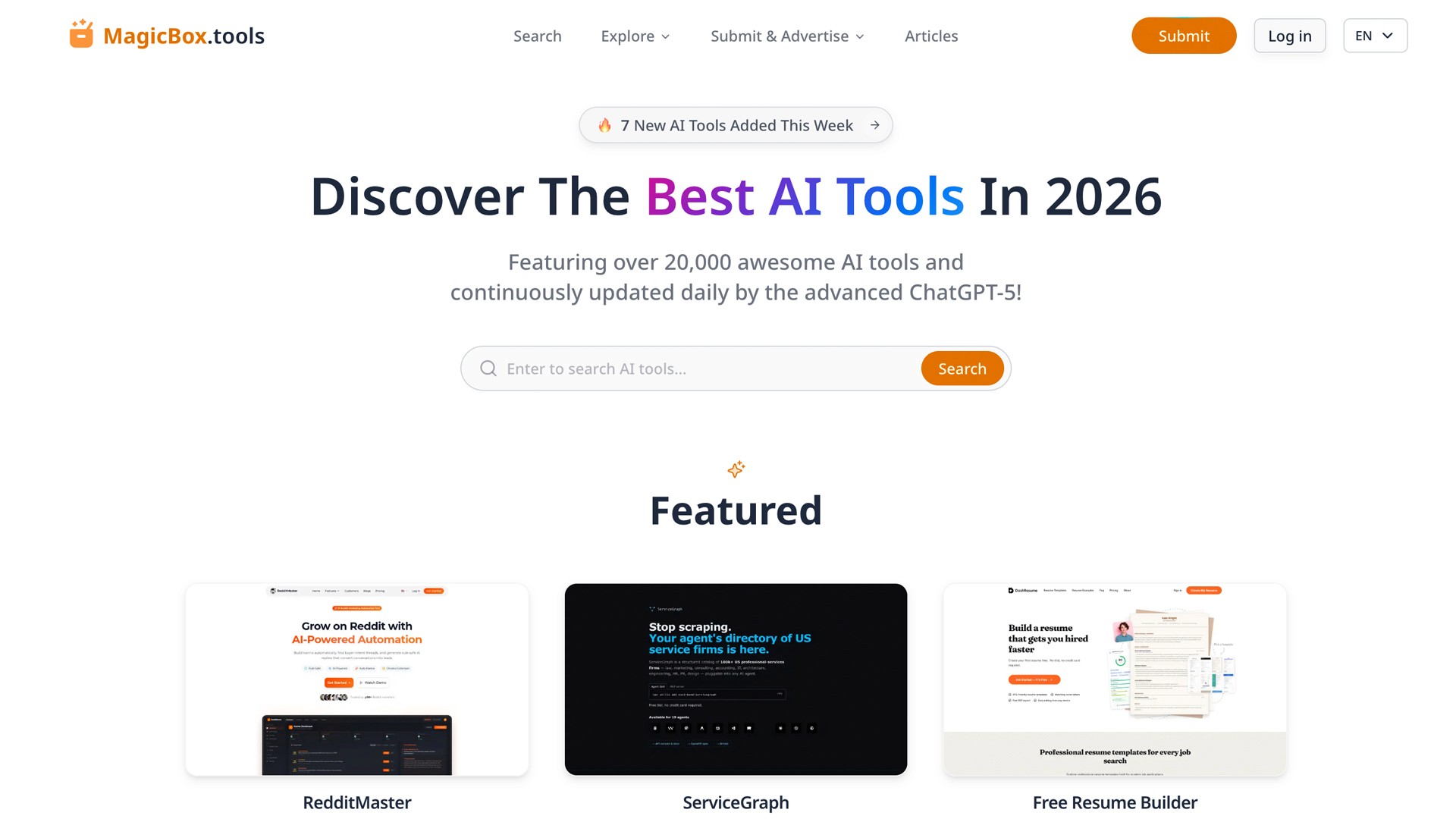 magic box tools directory
