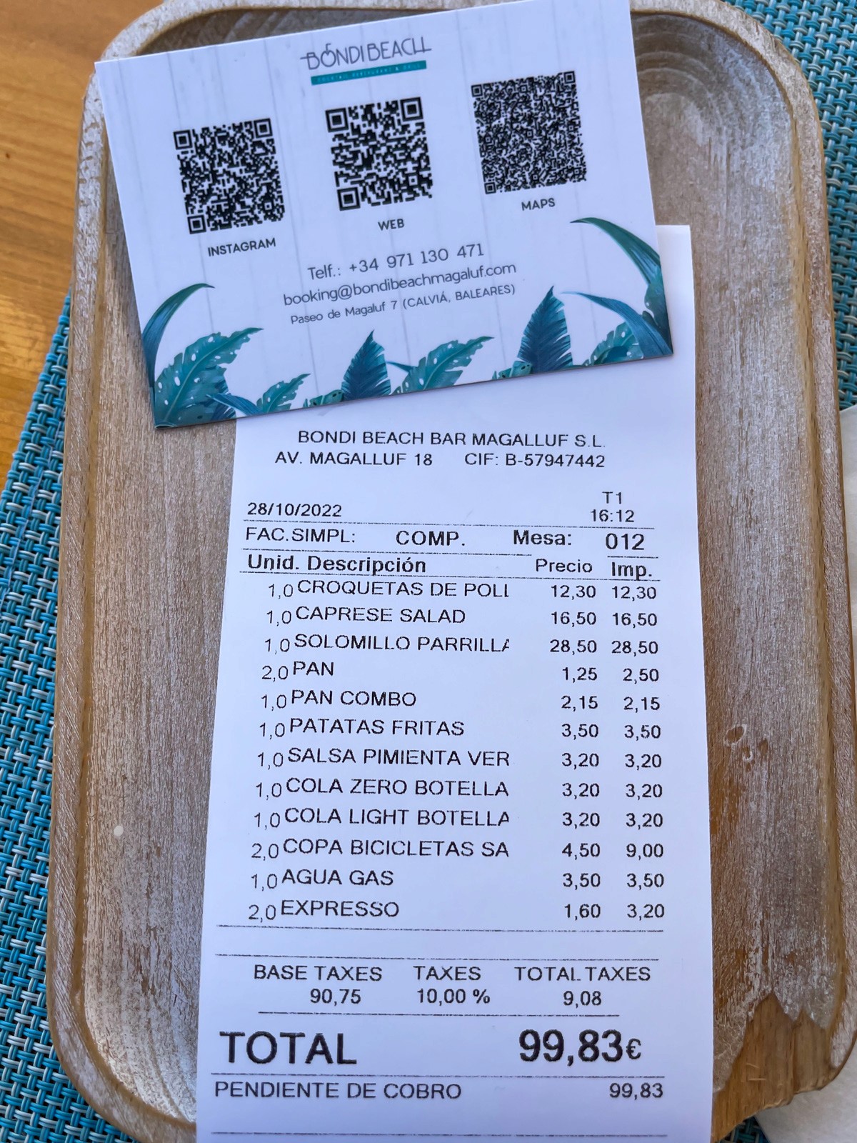 Magaluf Bondi Beach Bill