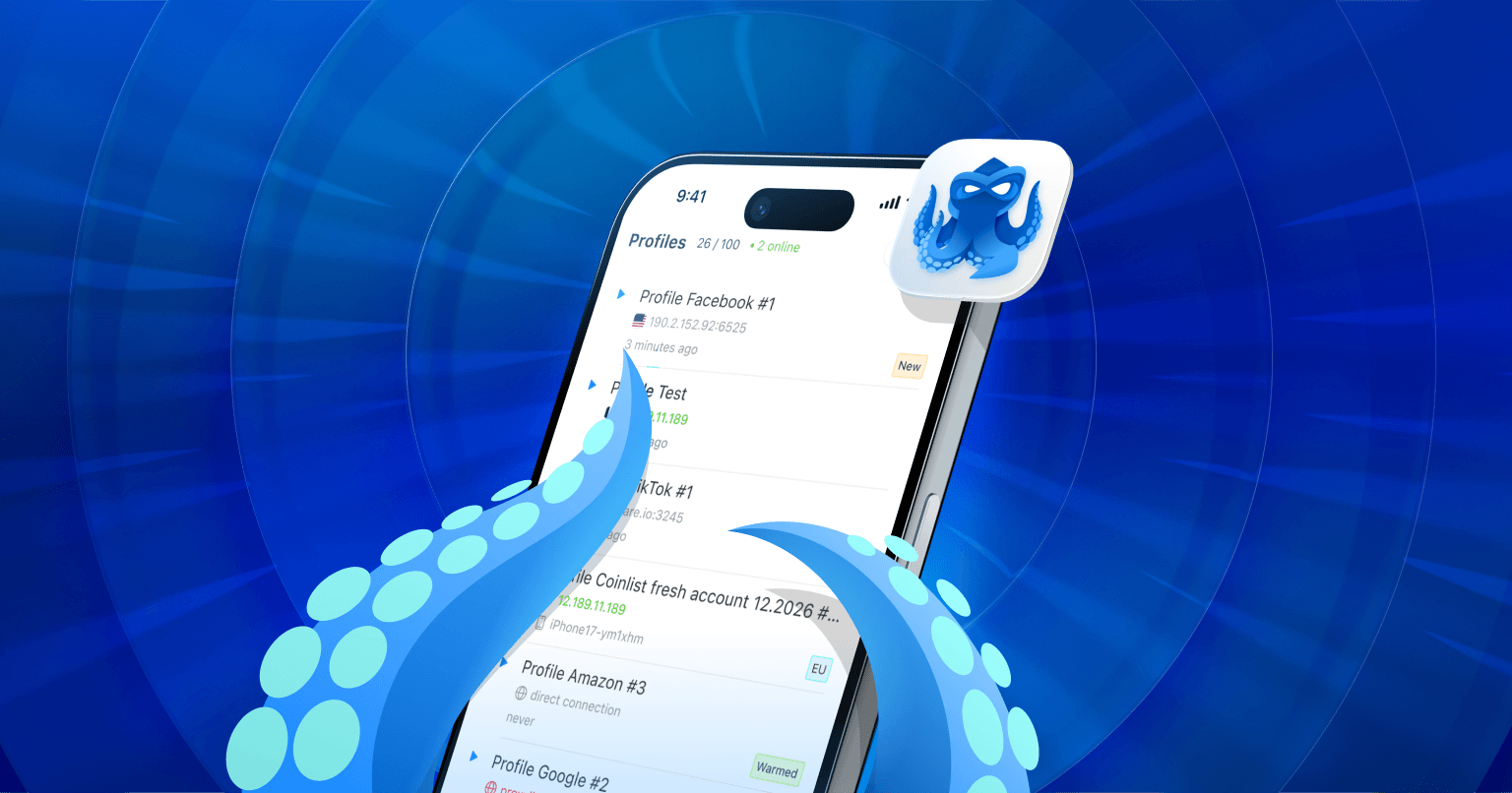 Octo Browser is now available on iOS