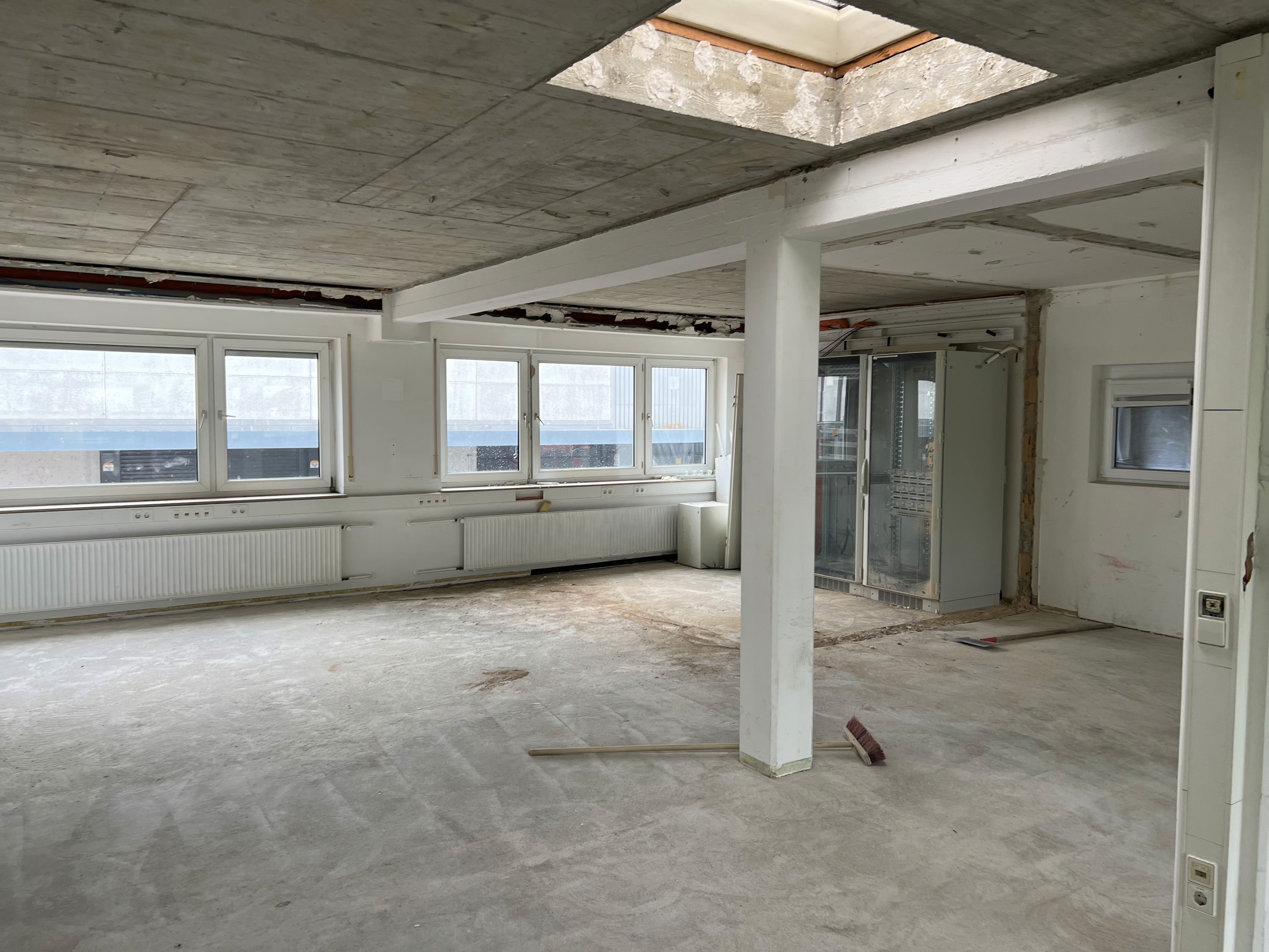 Rückbau im Bestand – Baustellenaufnahme