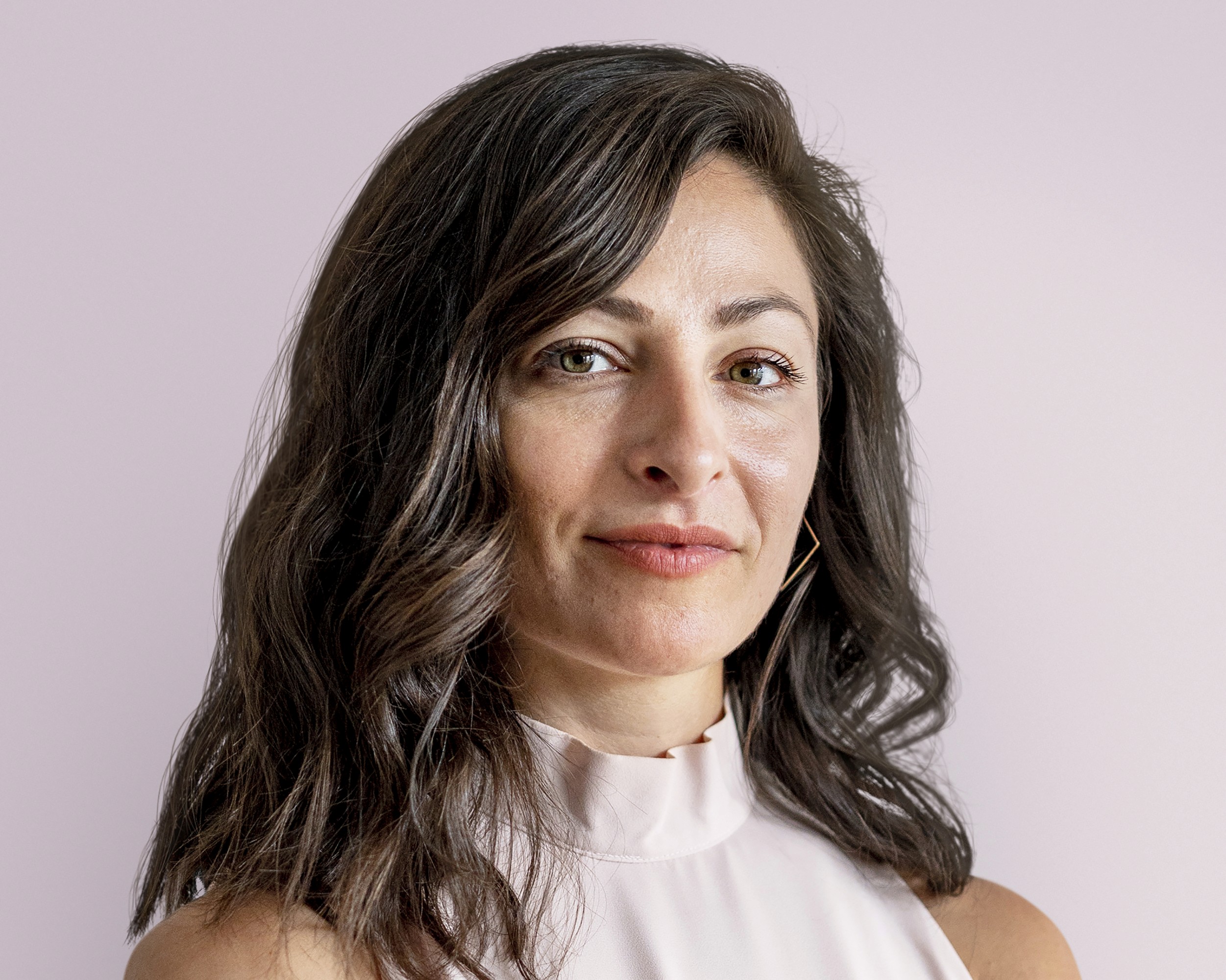 woman smiling