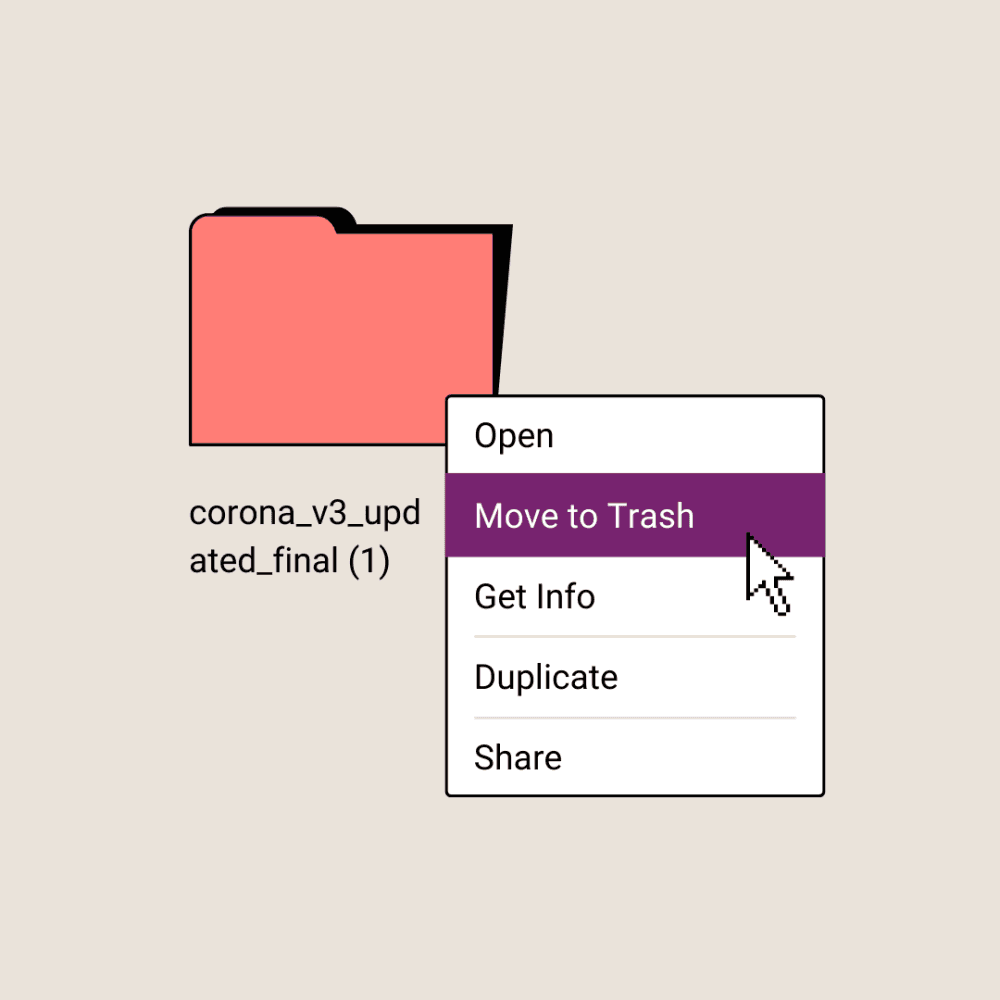 COVID - Move to trash