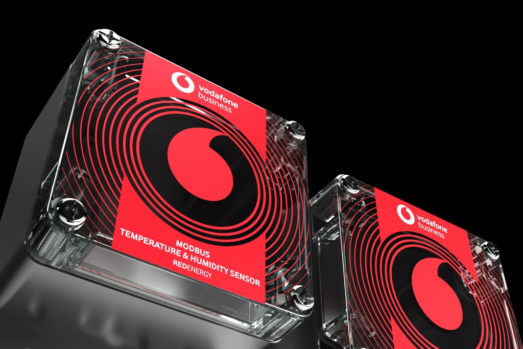 Vodafone Business İot Nesnelerin İnterneti sensör Branding Design
