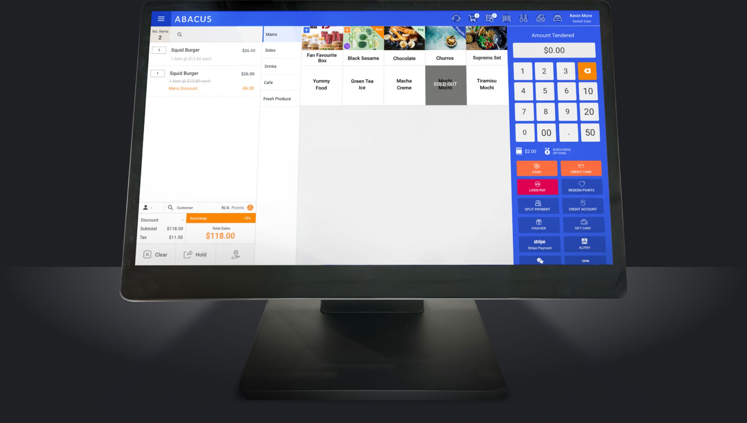 grocery pos system from abacus