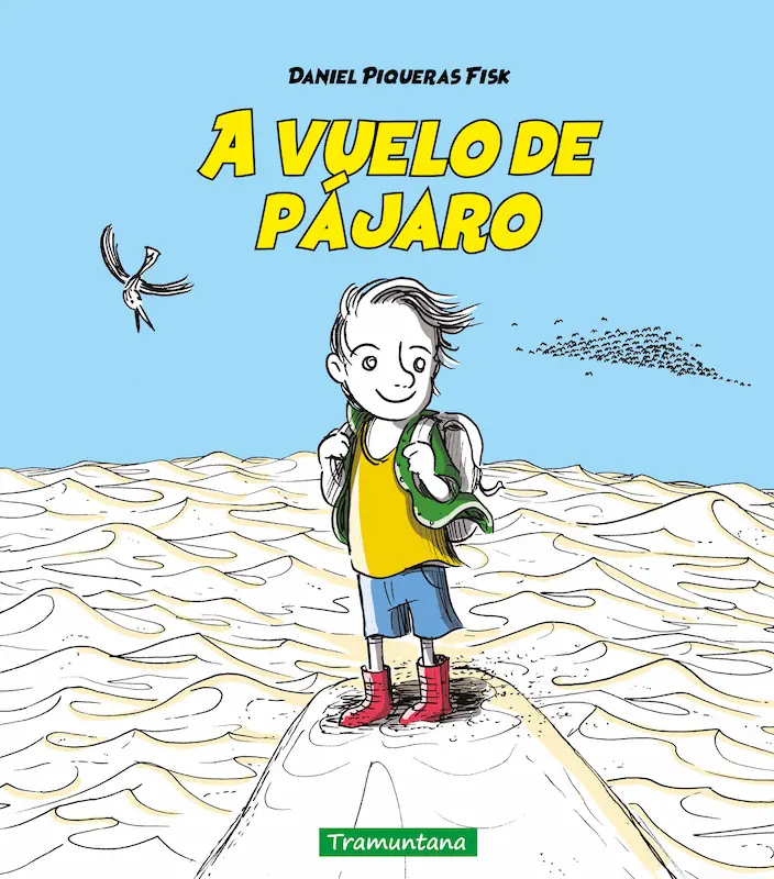 Daniel Piqueras Fisk著『A vuelo de pájaro』の表紙