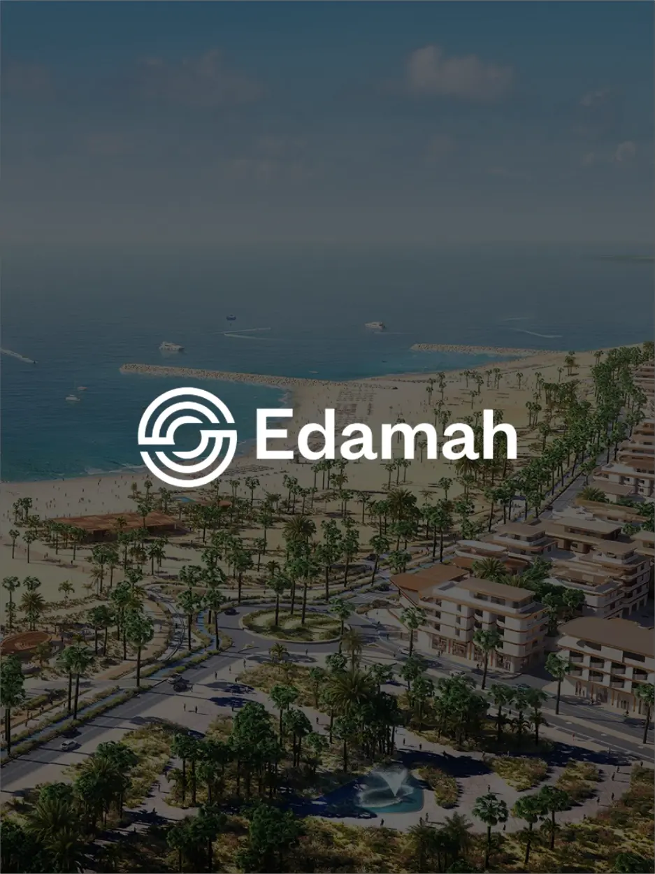 Coastal development overlooking the sea with resorts, palm trees, and marina view | Lunasole Hospitality