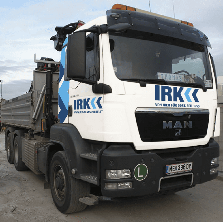 LKW Branding Foto