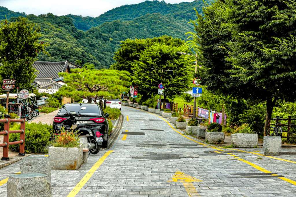 street in gyeongju