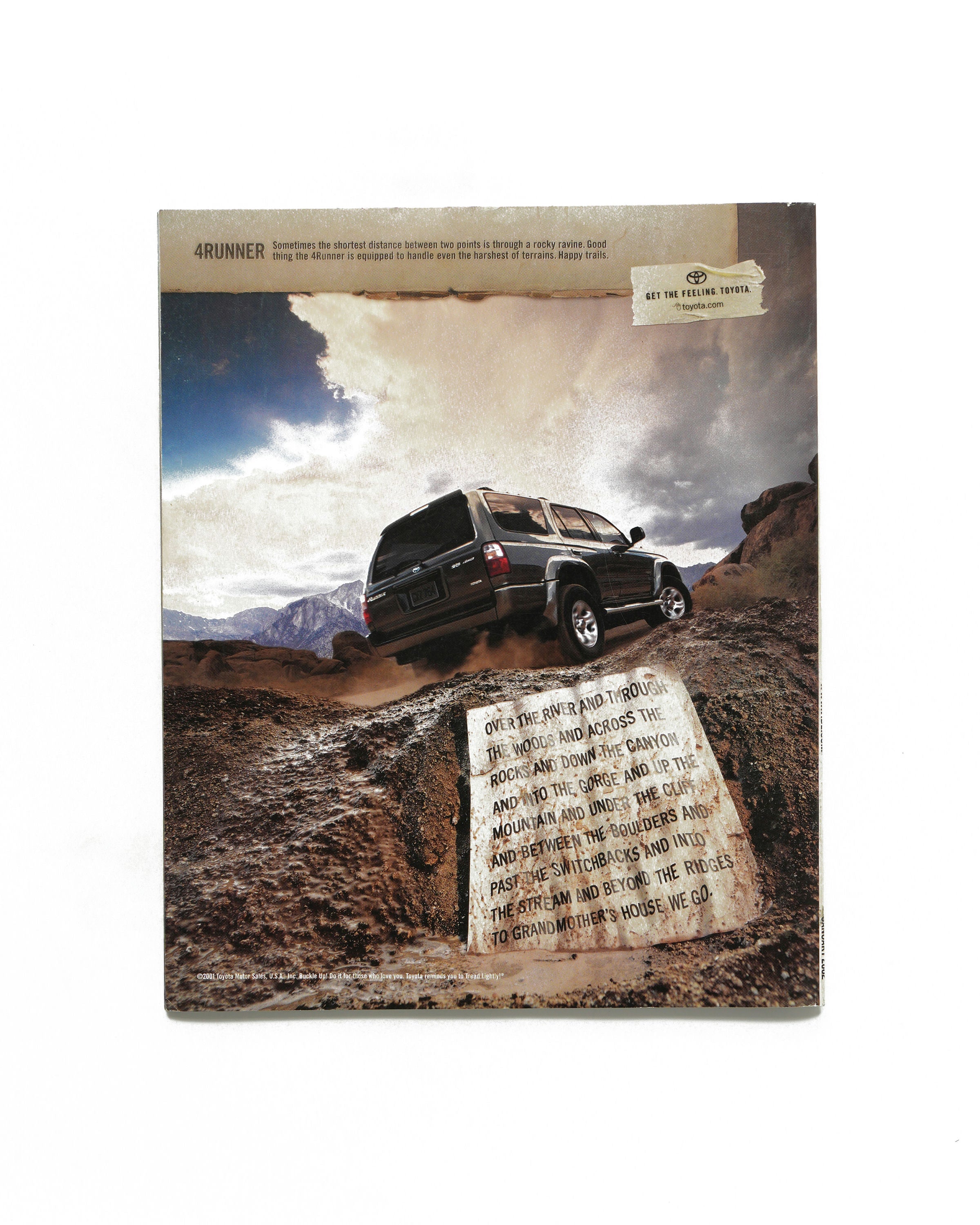 VIBE - January 2002 - Back Cover