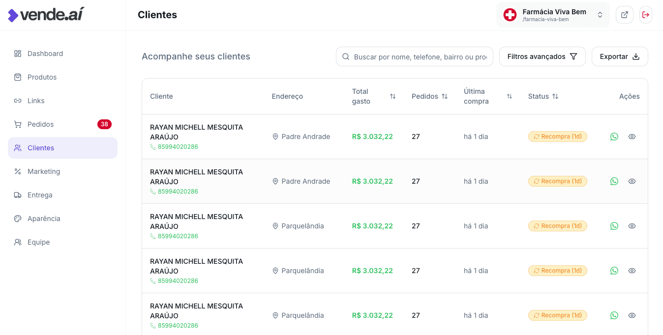 An image of Freelio's project ui