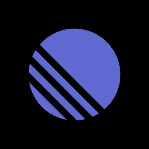 Abstract dark blue and brown waves