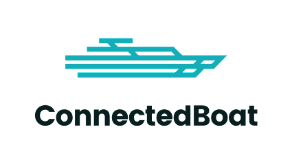 The logo of ConnectedBoat