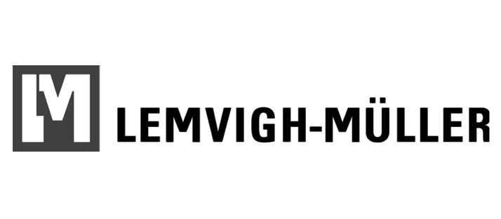Logotype Lemvigh-Müller Monochrome
