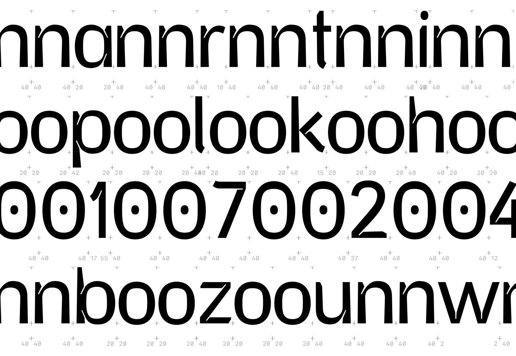 Font Characters