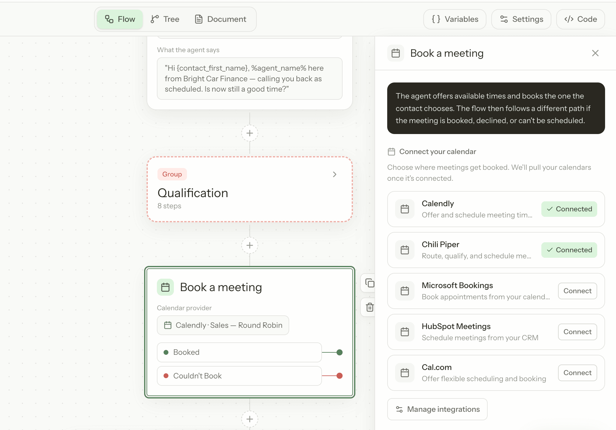 Books & reschedules appointments — product screenshot