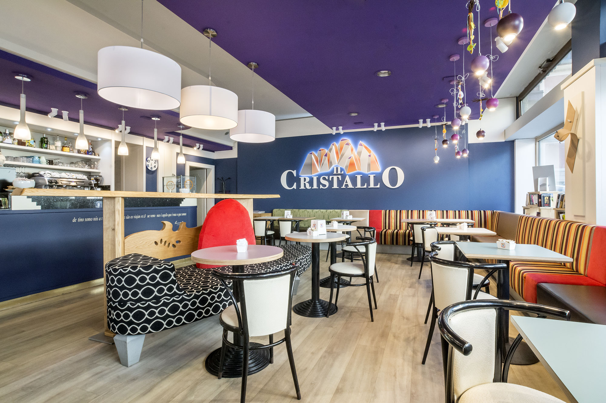 Vista laterale - Il Cristallo