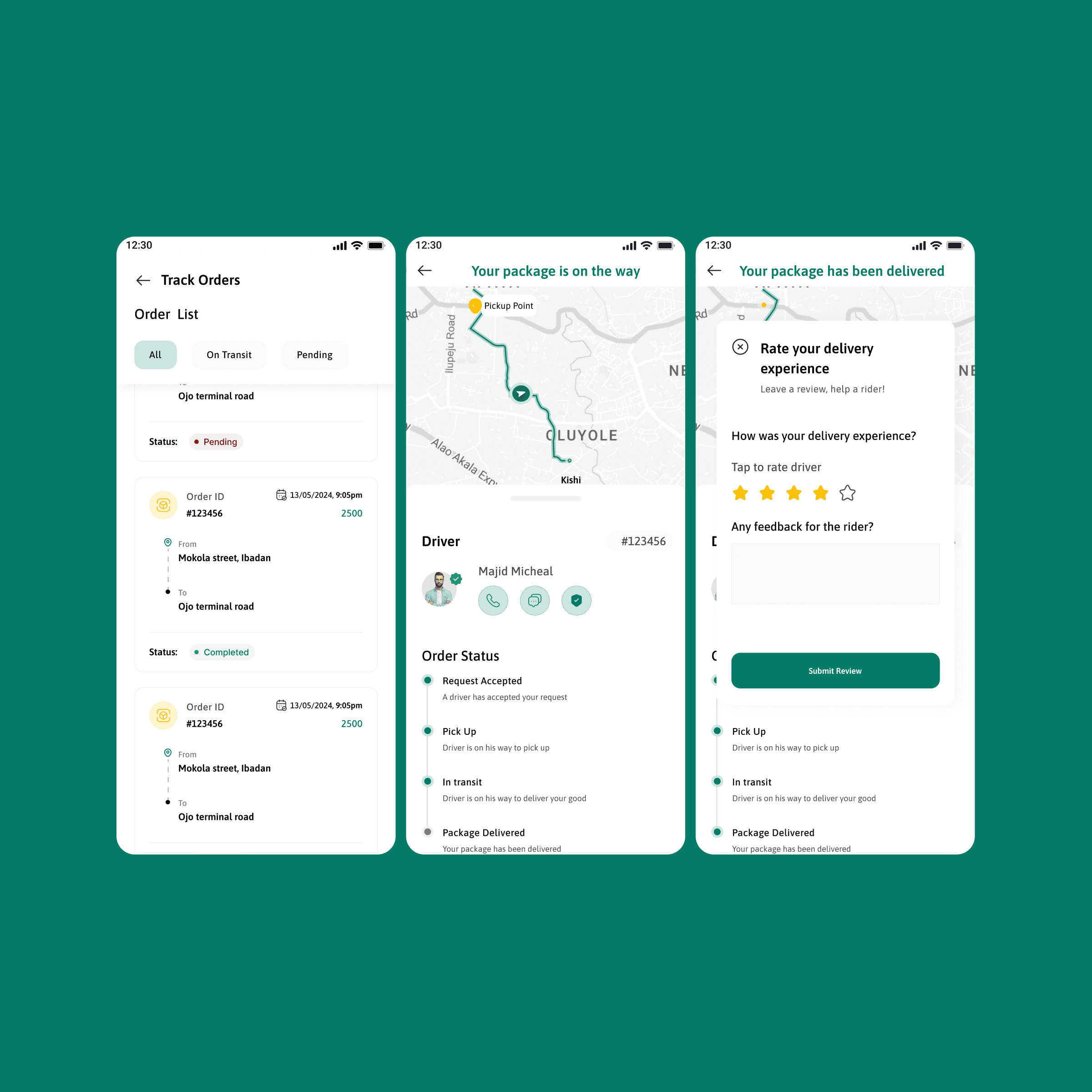 📱 Customer Experience (Mobile App), screen 3