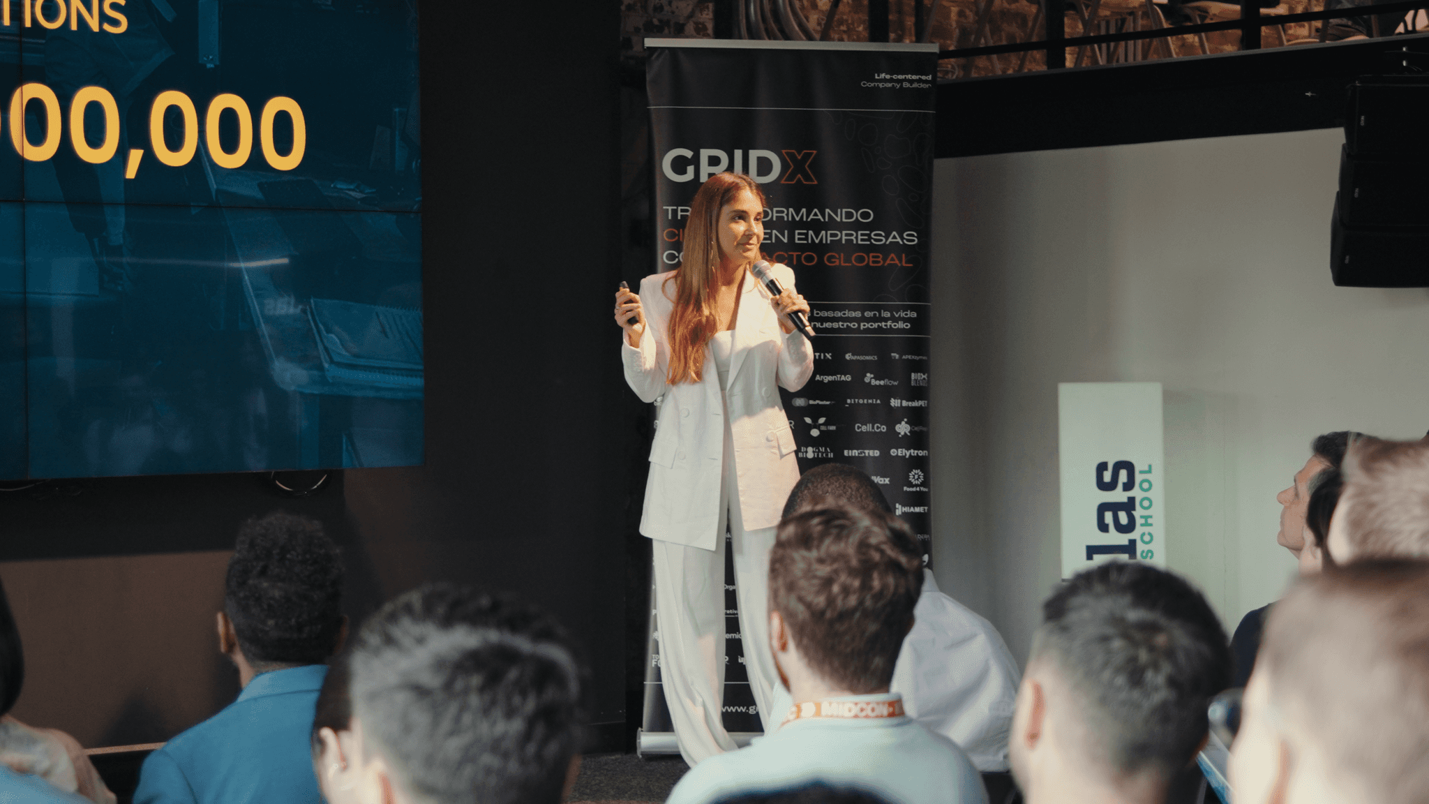 Founder speaking at a meetup event in Tulsa.