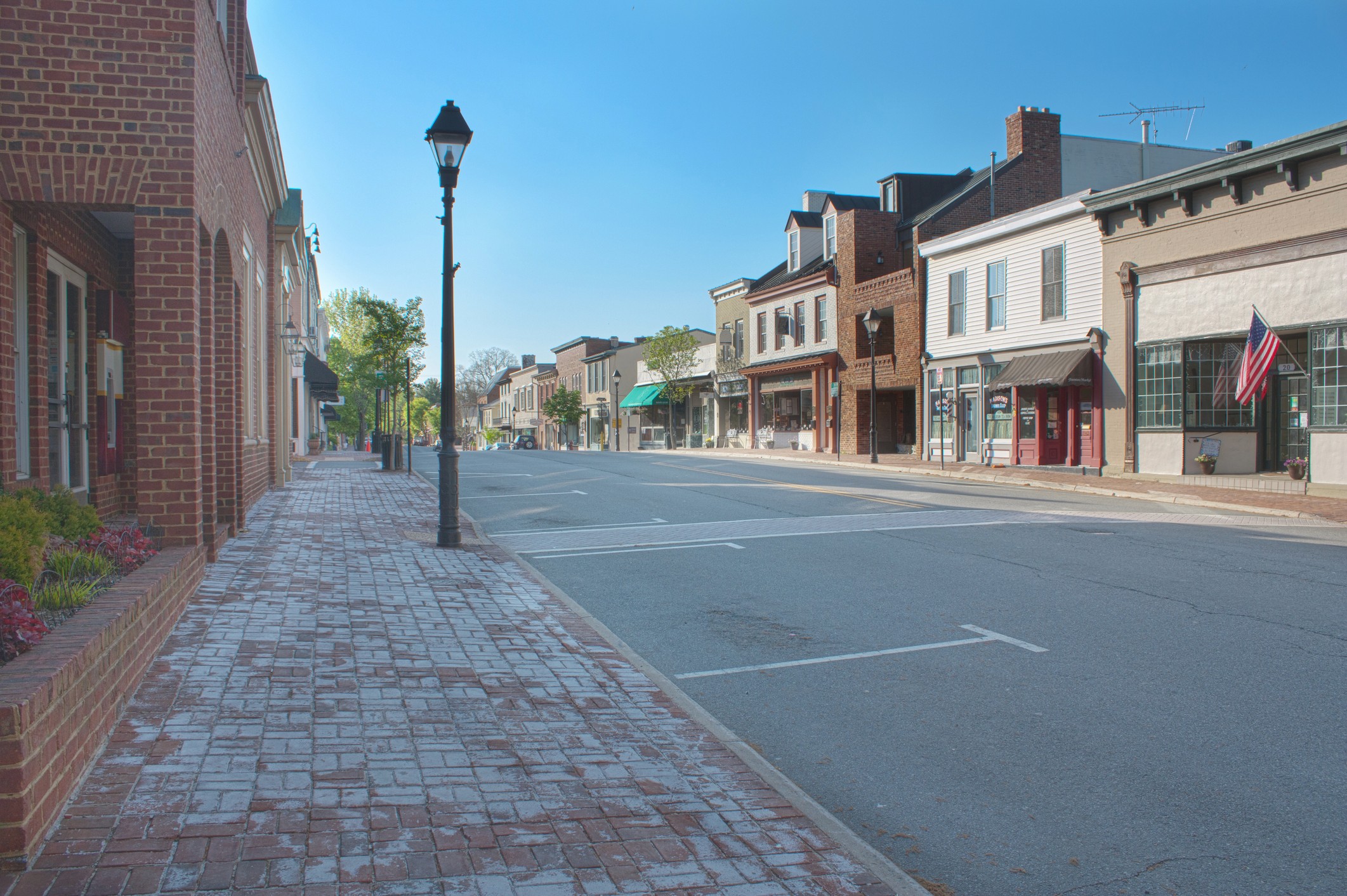 Image of downtown Warrenton, VA