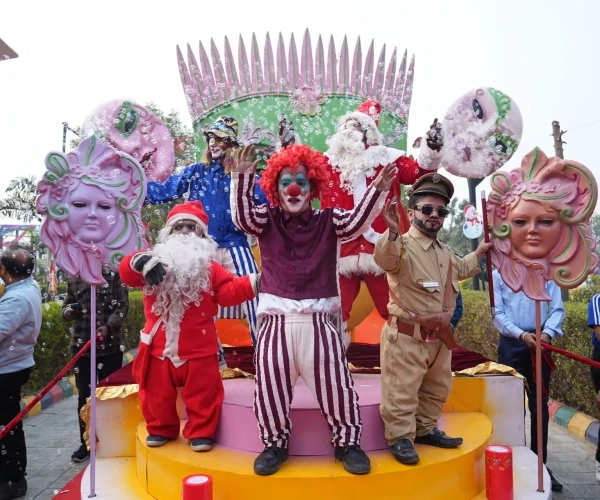 Warm modern orange living room with sofa, lamp.