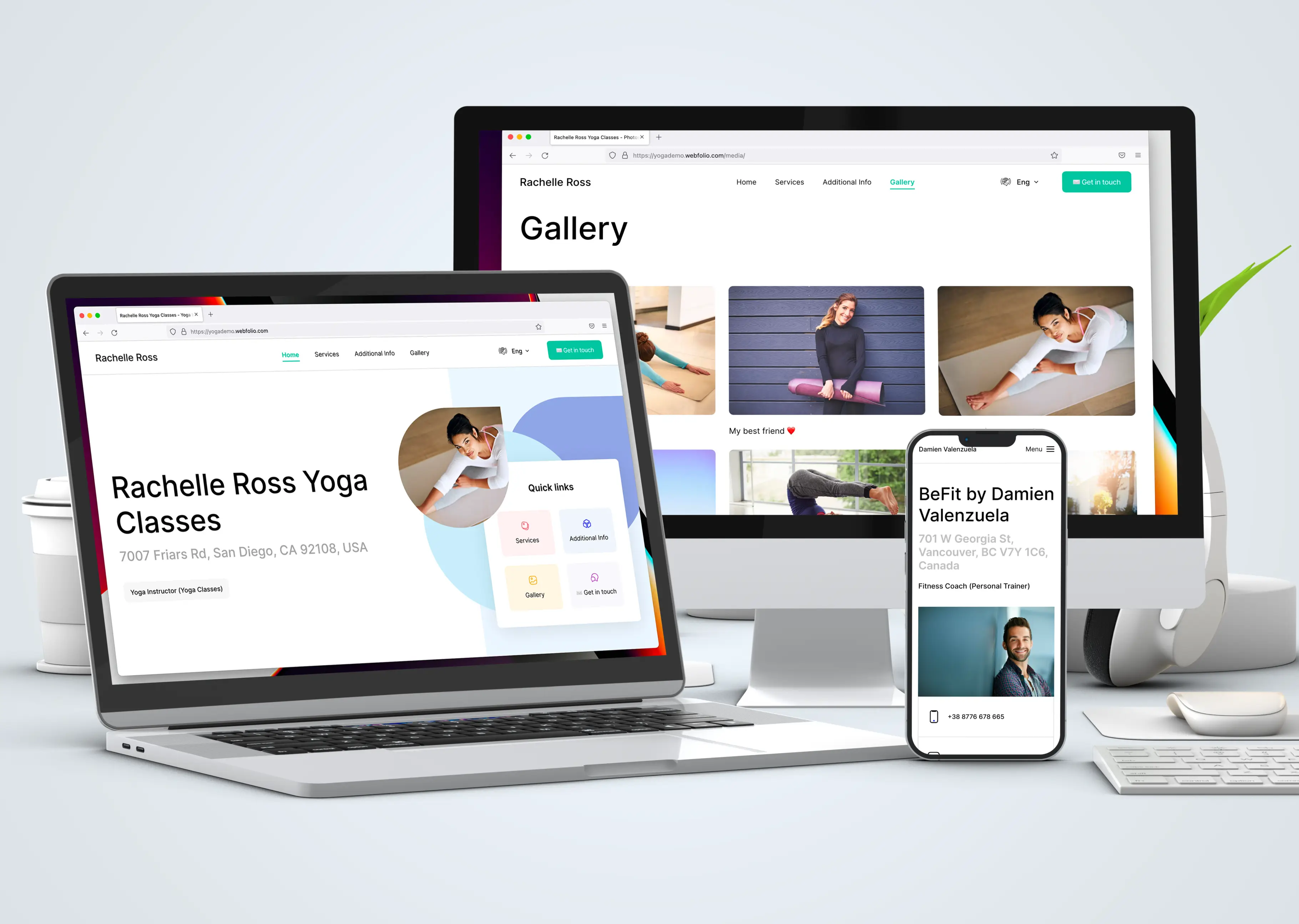 Webfolio Html Webfolio - Website Builder for Small Businesses