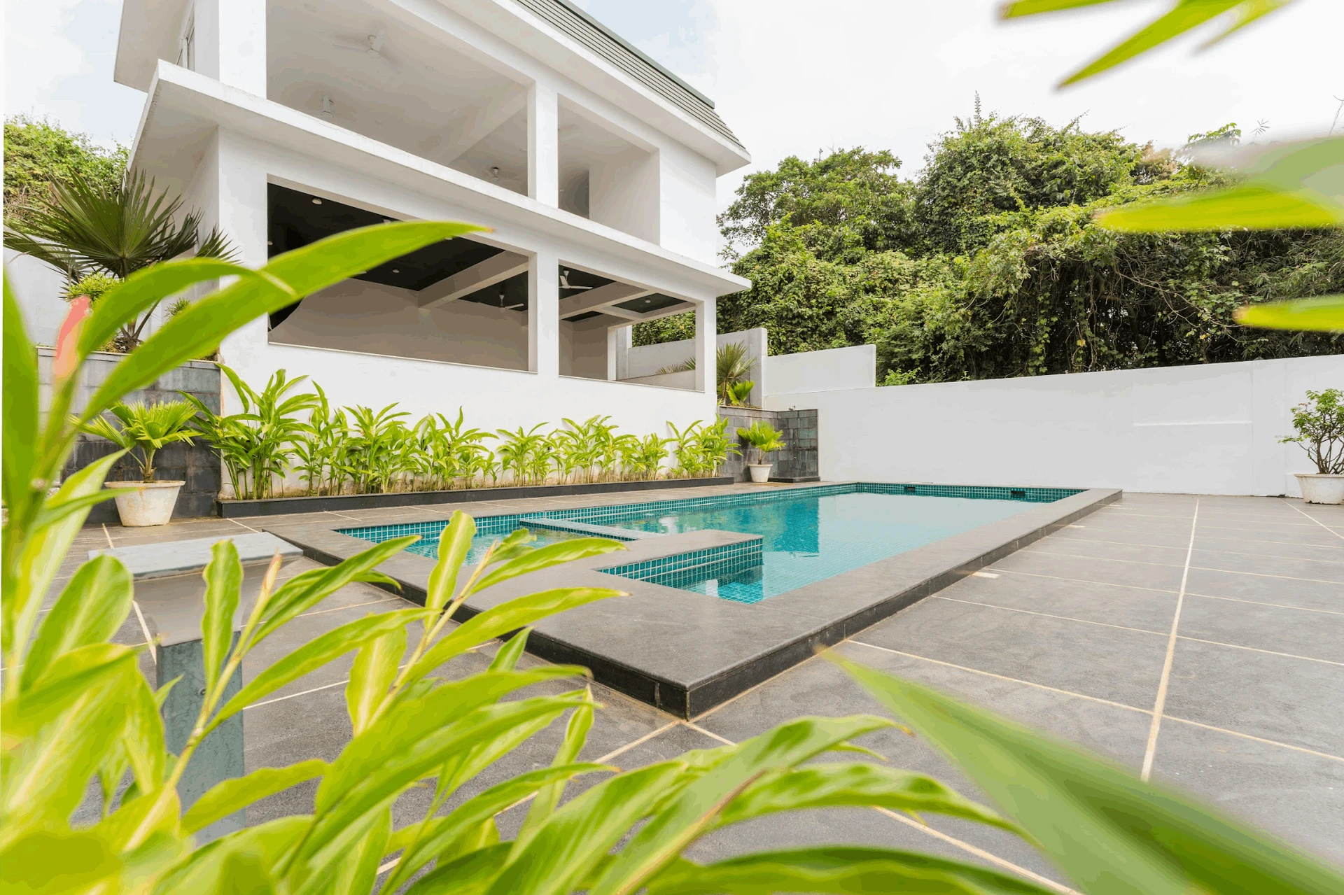 premium 2 bhk apartment with pool in goa, candolim, apartment for couple, groups of small family