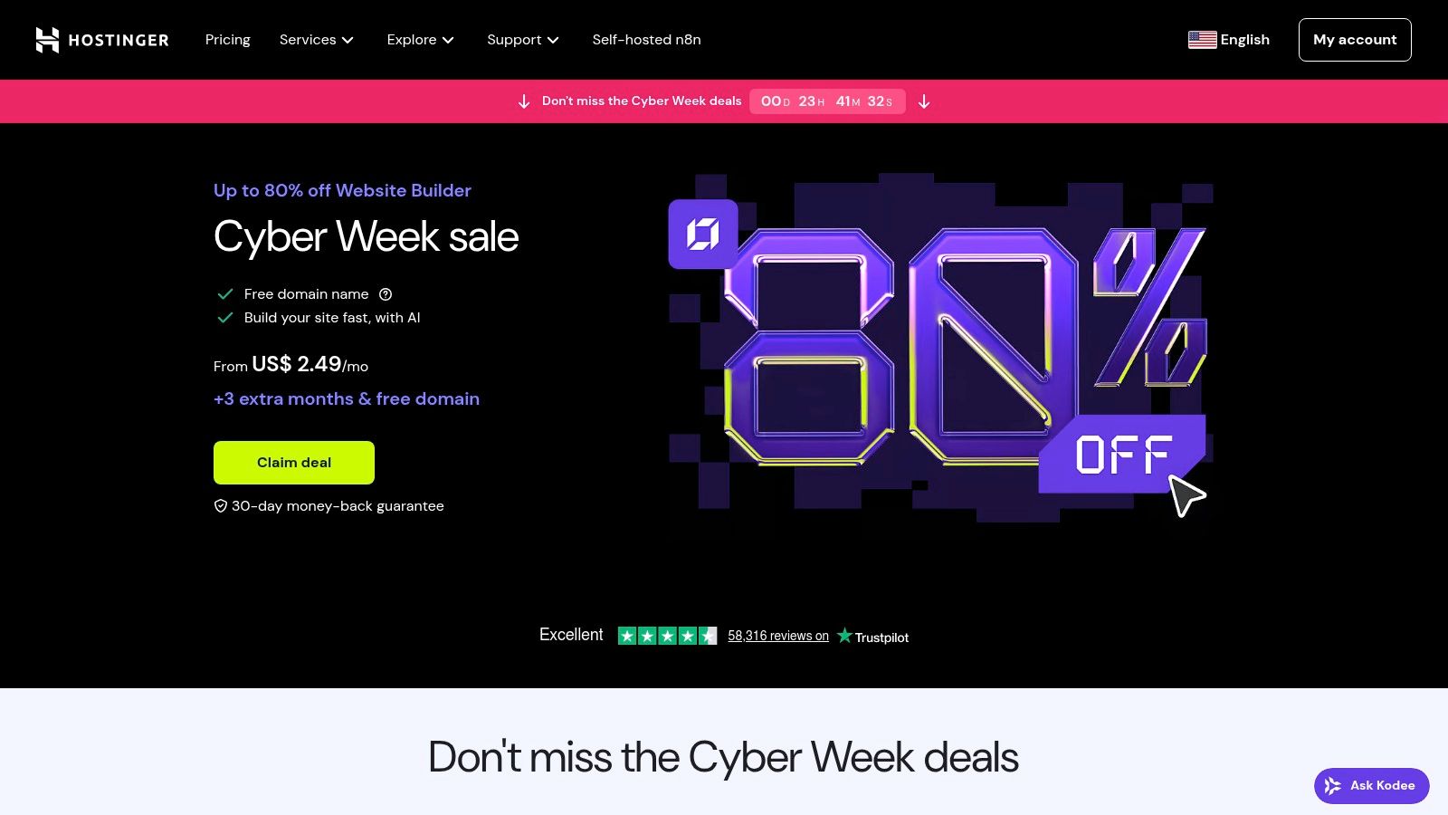 Hostinger Website Builder