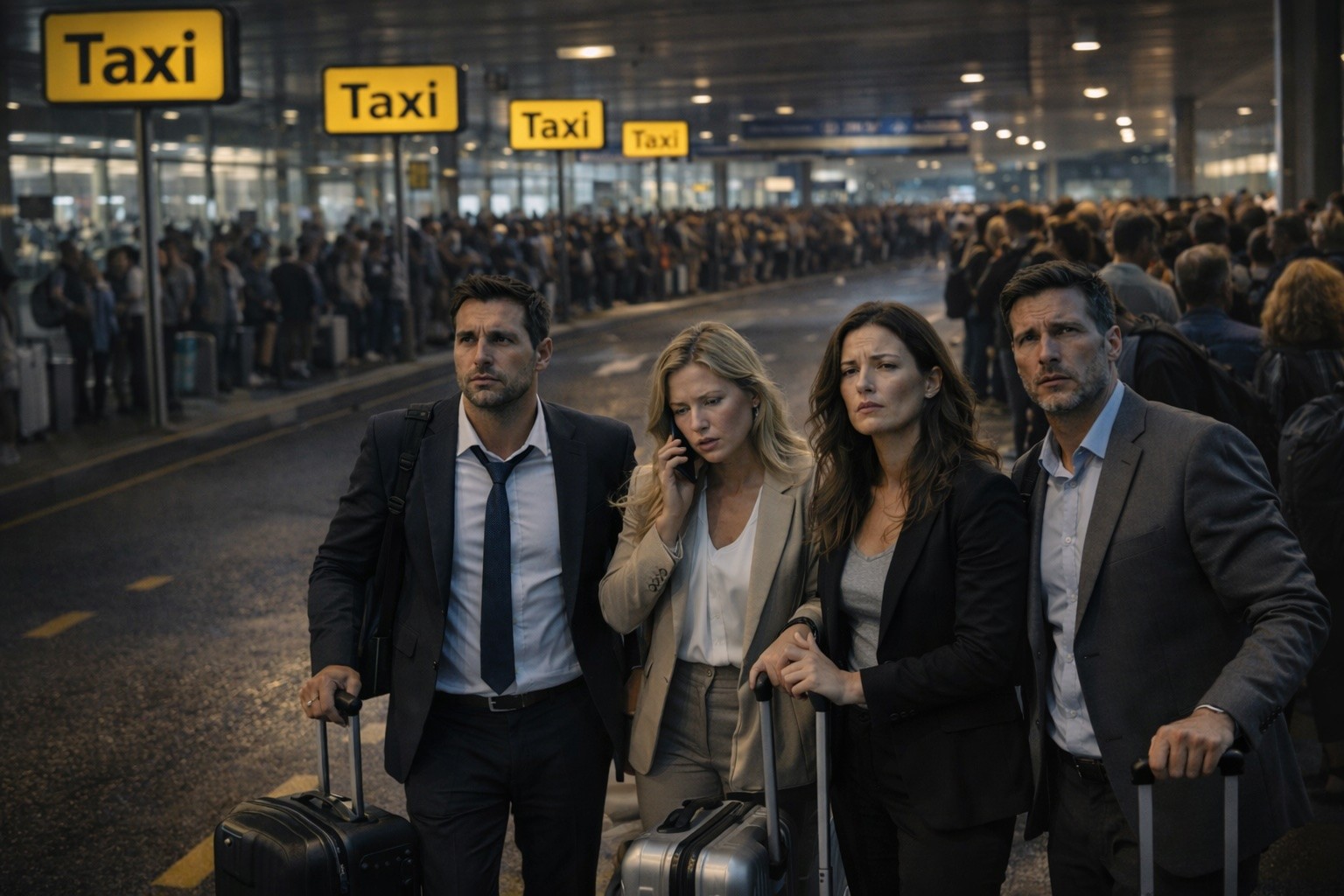 Concetrated triathlete grayscale