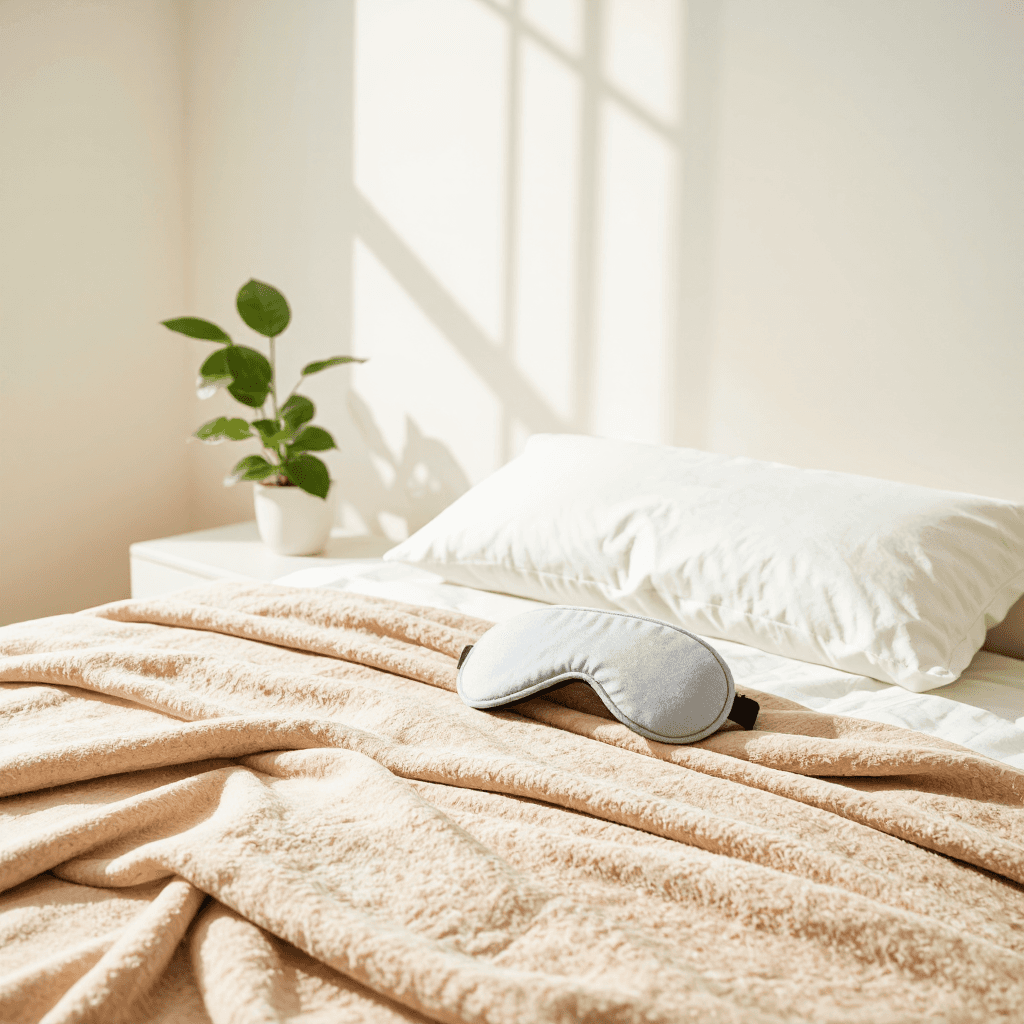 product photography of sleep mask