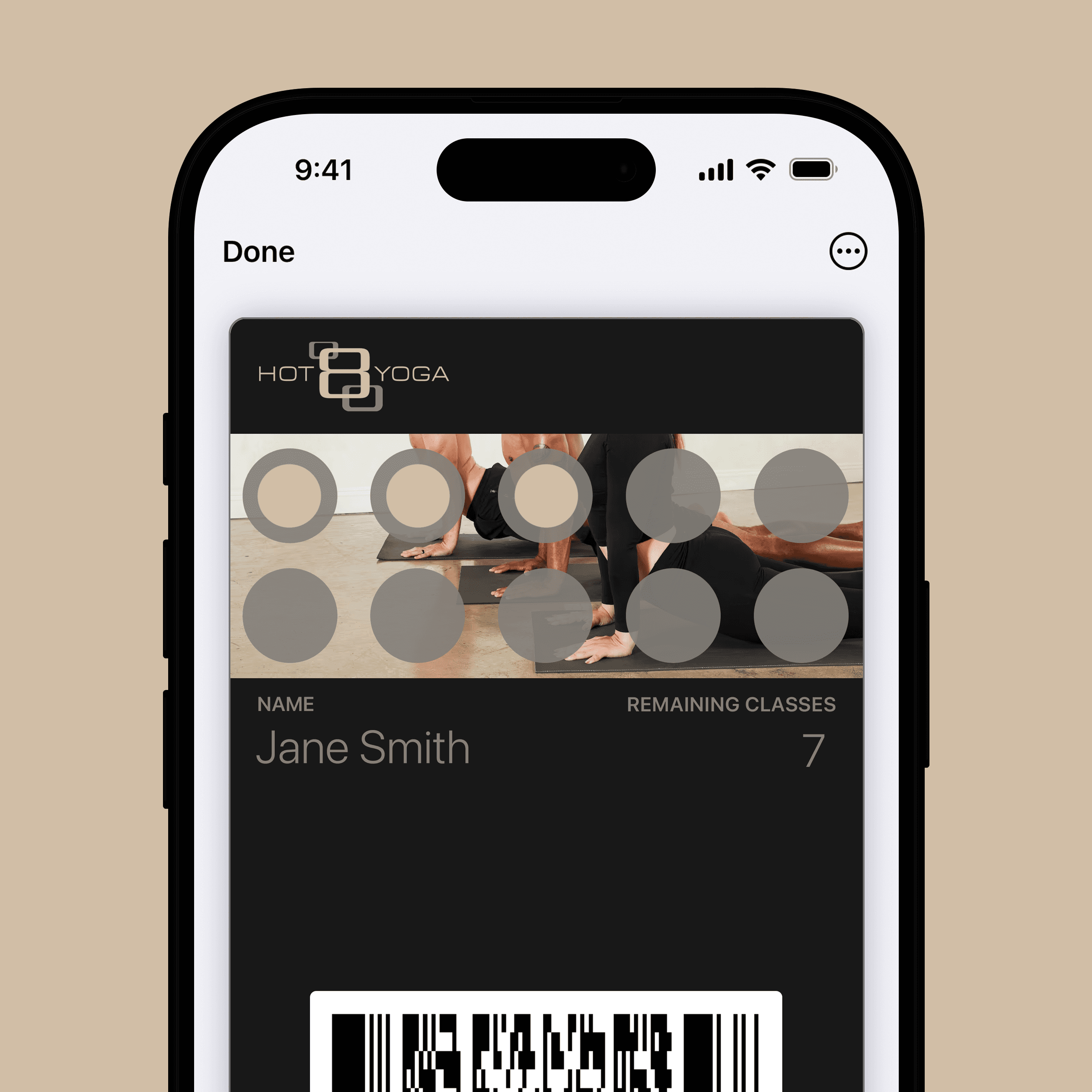 Digital multipass card example designed with Perkstar to attract new customers