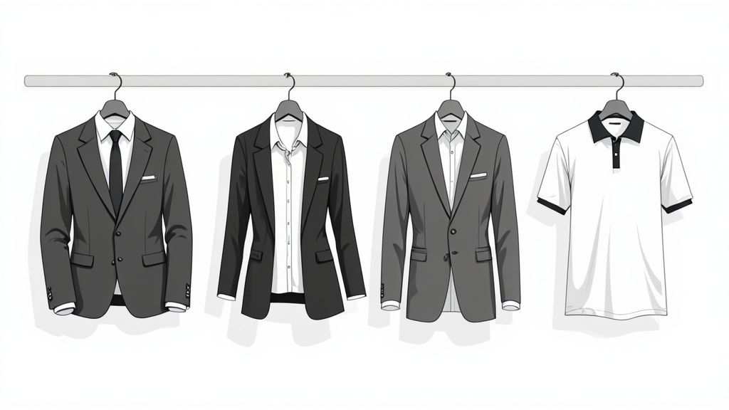 1. Wähle eine branchengerechte Kleidung: Der Code für deinen Erfolg