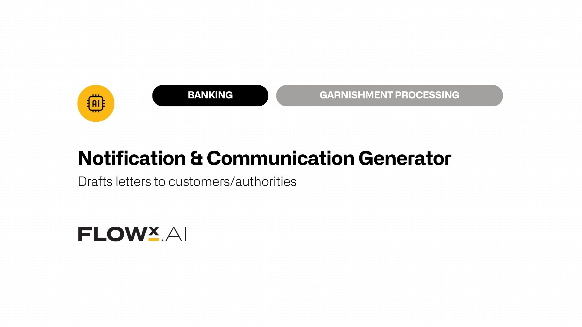 Notification & Communication Generator