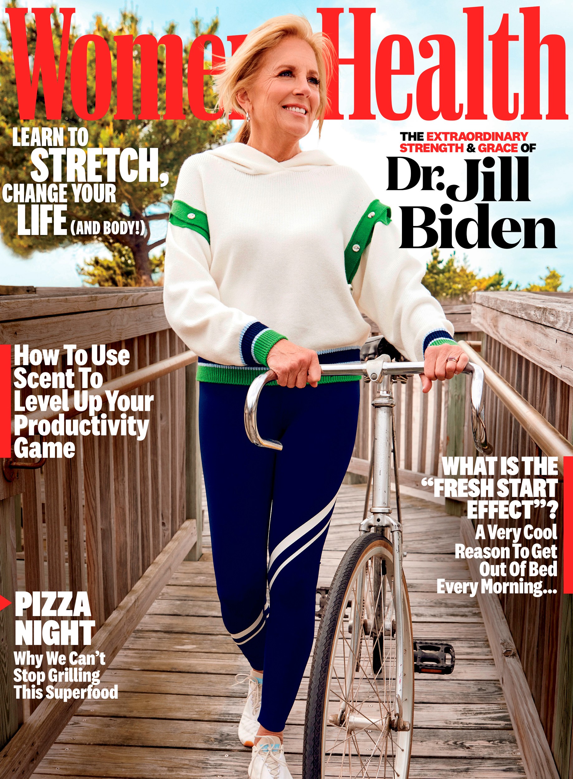 Women's Health cover featuring Dr. Jill Biden