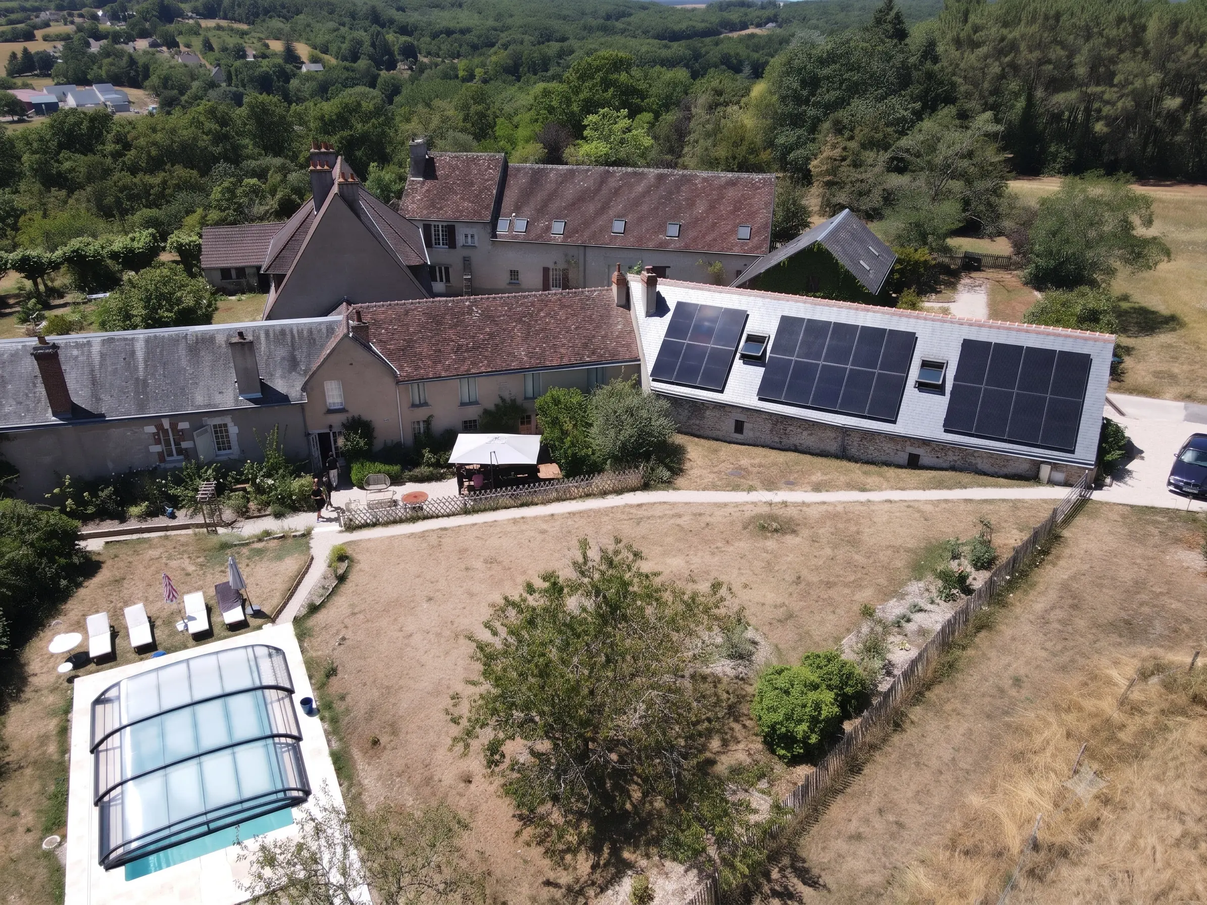 photo d'une installation photovoltaïque par Solarock