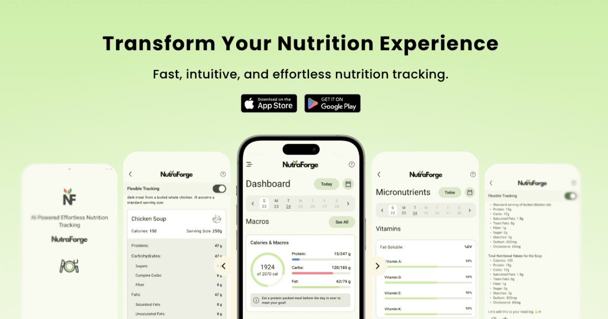 Photo inspiration: AI Powered Nutrition Coaching For Cognitive Performance Reference: Nutraforge AI Powered Nutrition Tracking Coaching