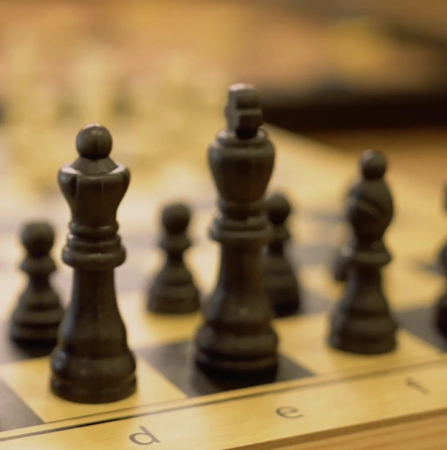 Chess set provided for residents at Golden Oaks senior care home in Petaling Jaya.