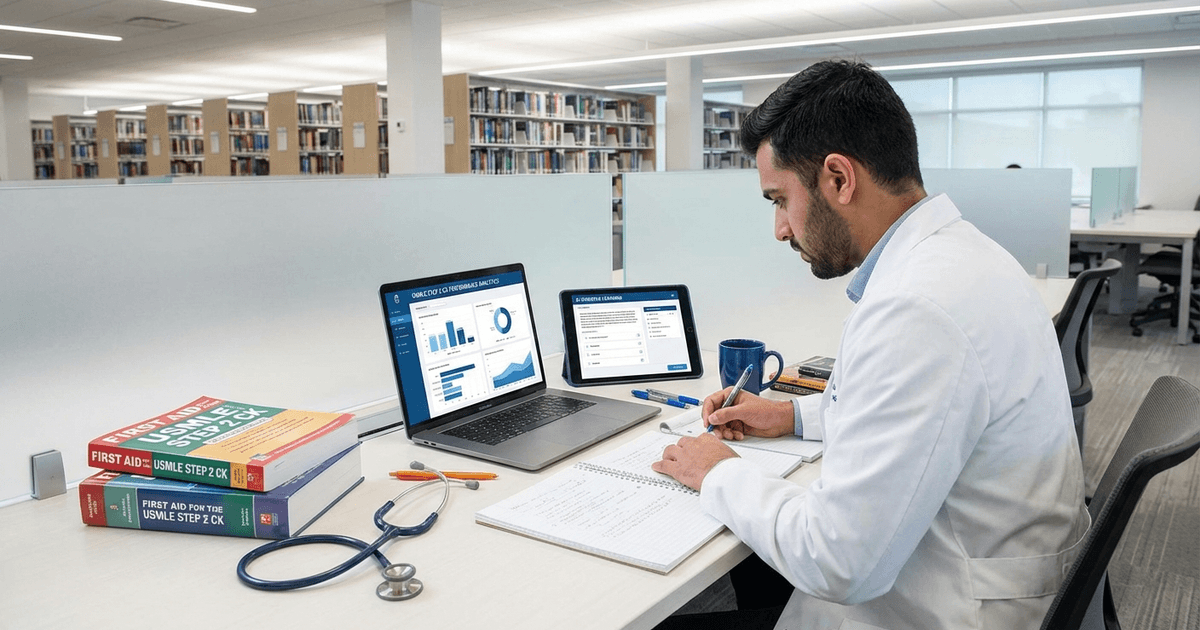 Cover: USMLE Step 2 Tutoring That Actually Works in 2026