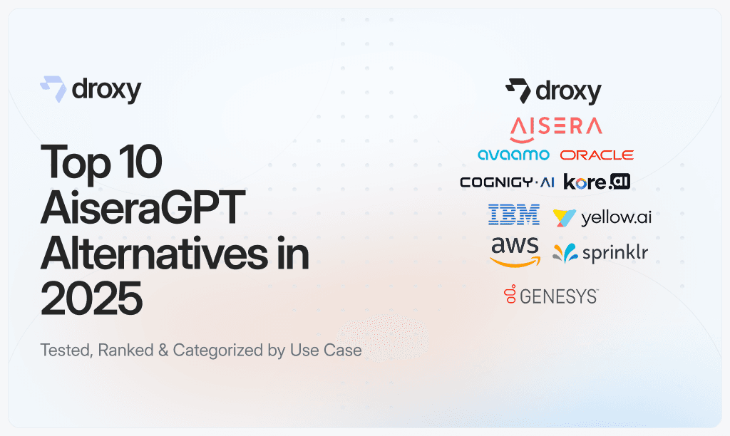 Top 10 AiseraGPT Alternatives in 2025 - Droxy AI