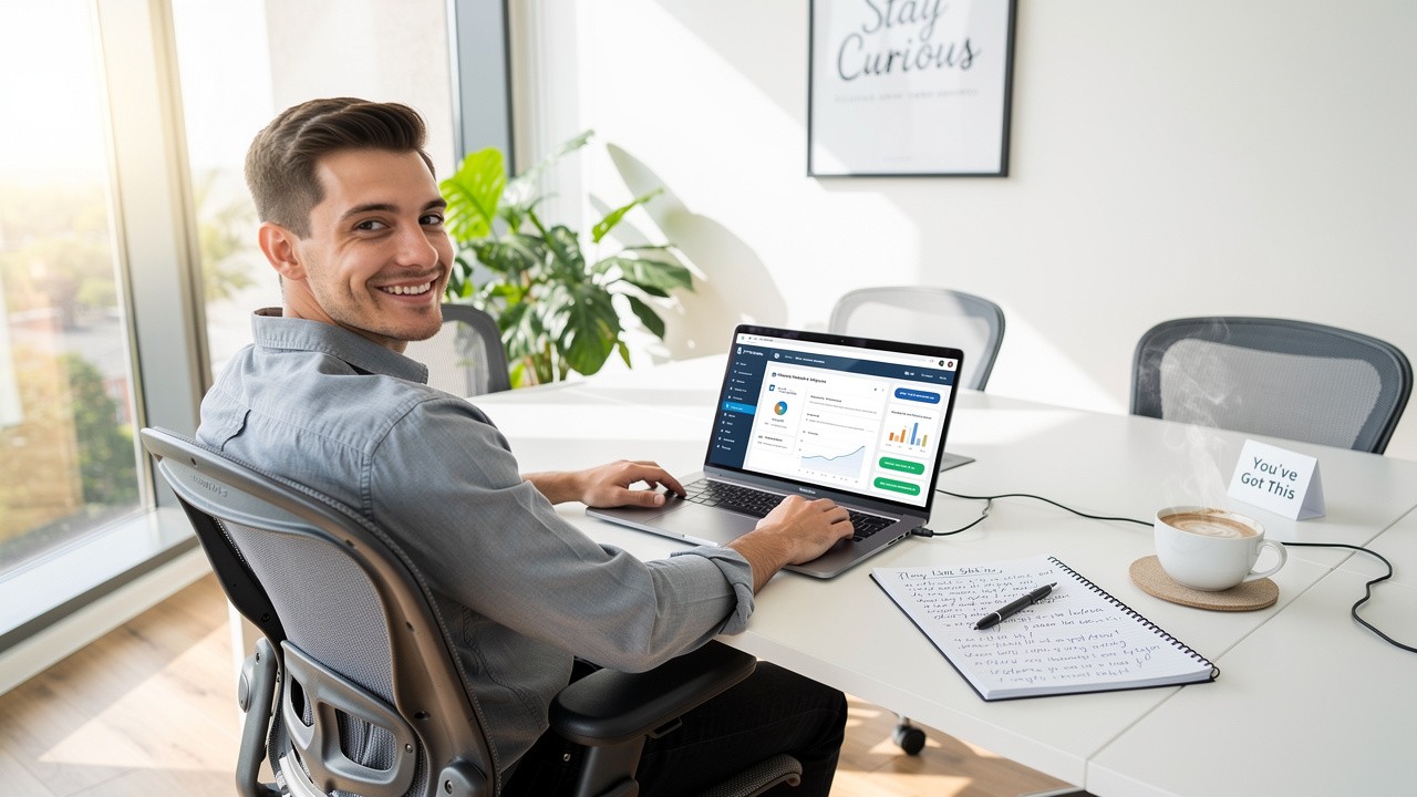 New SDR during accelerated onboarding training