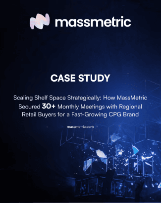 MassMetric CPG retail buyers case study