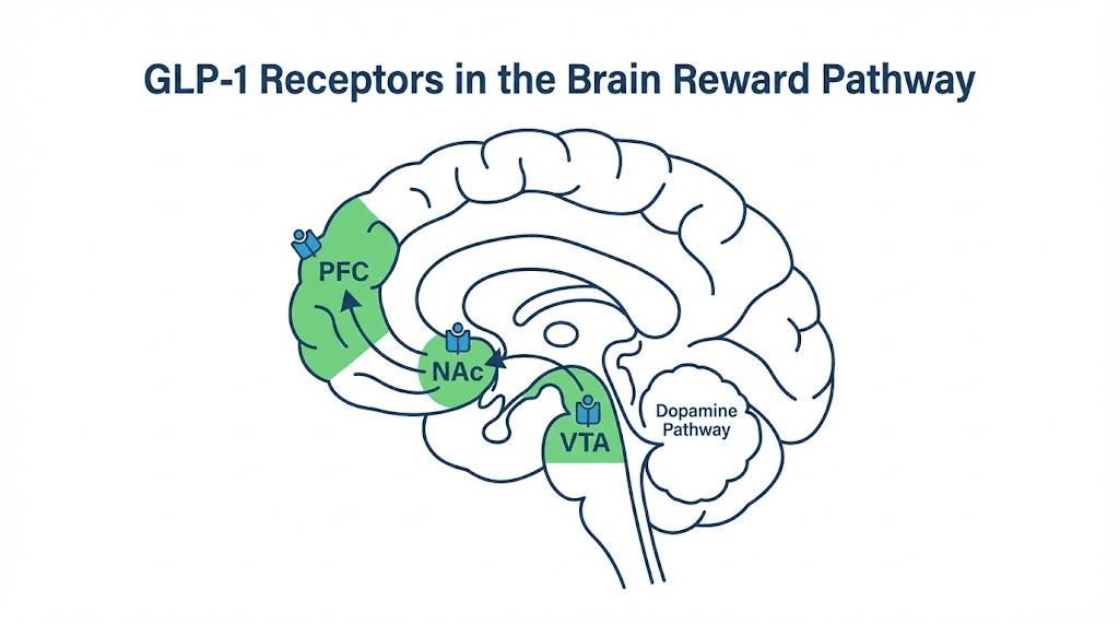 How semaglutide affects brain reward pathways and alcohol cravings