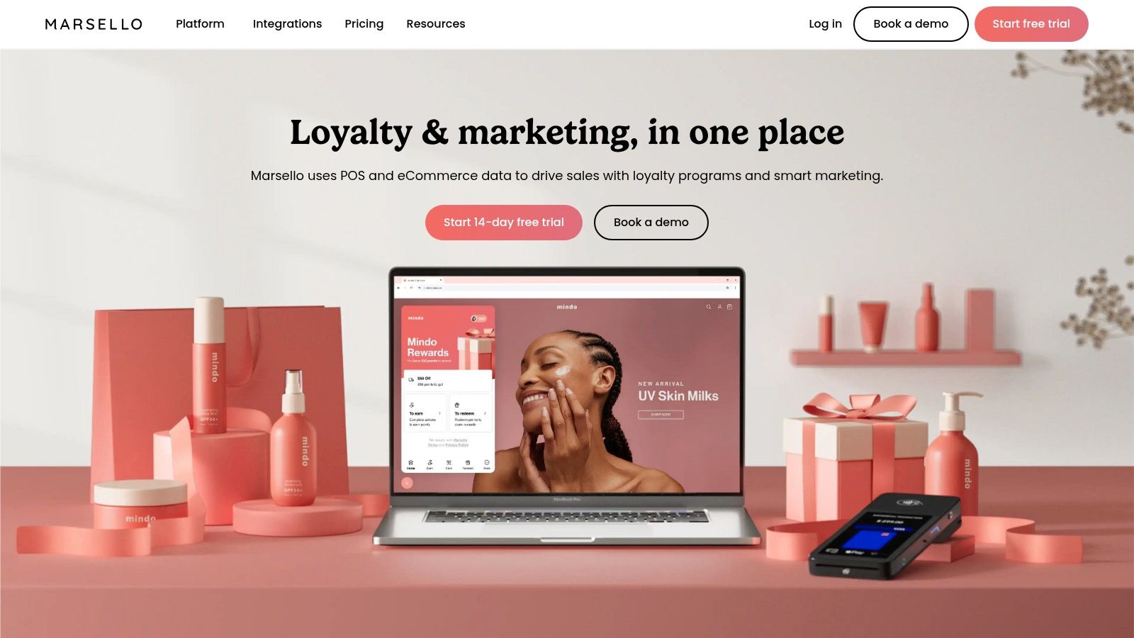 Marsello, Loyalty + Email/SMS + POS