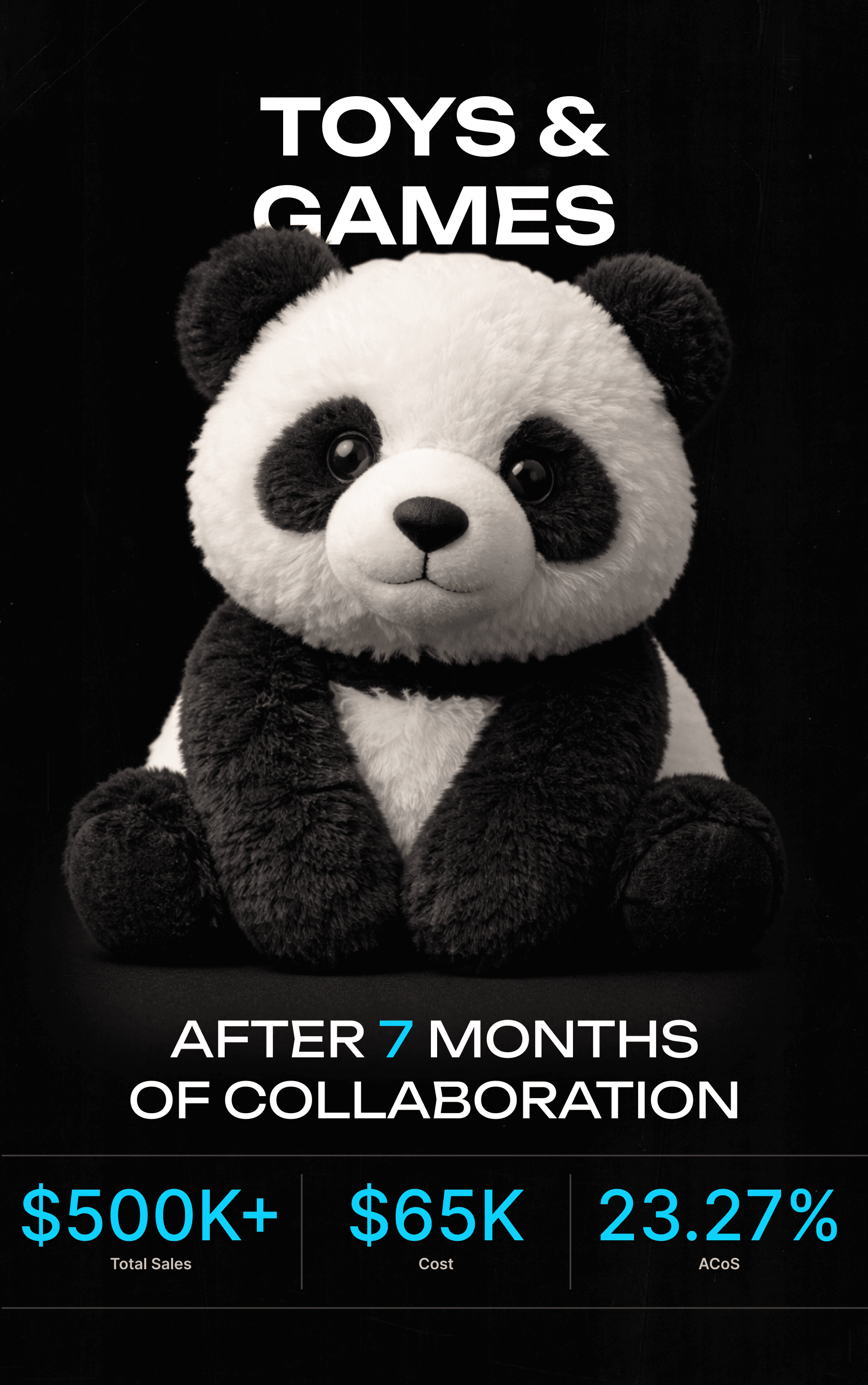 Cute white teddy bear toy, pastel stacking rings, and ABC letter blocks arranged on a soft cream background