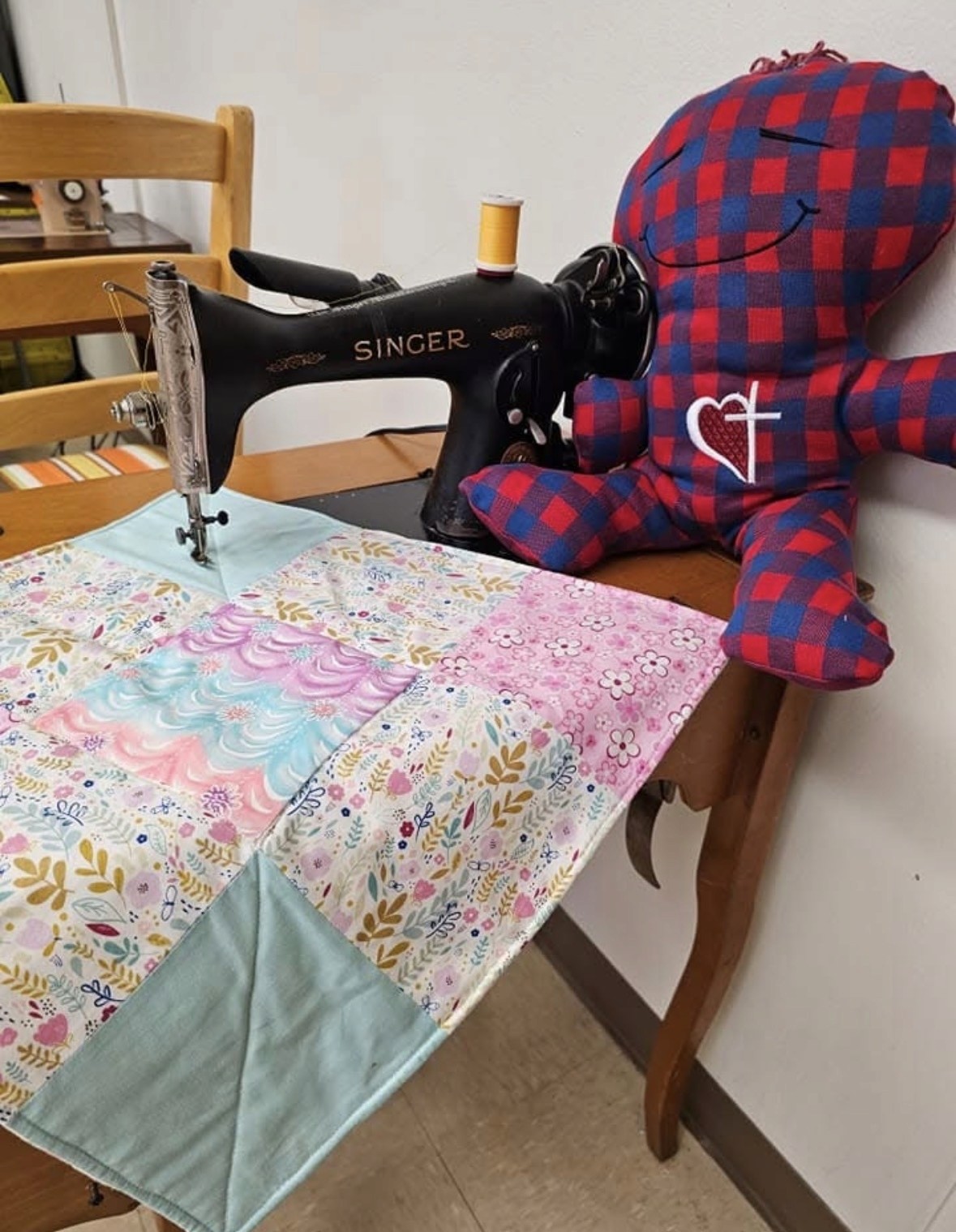 Two people holding hands closely