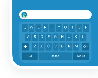Mobile keyboard on screen showing typed answer input in Factile game