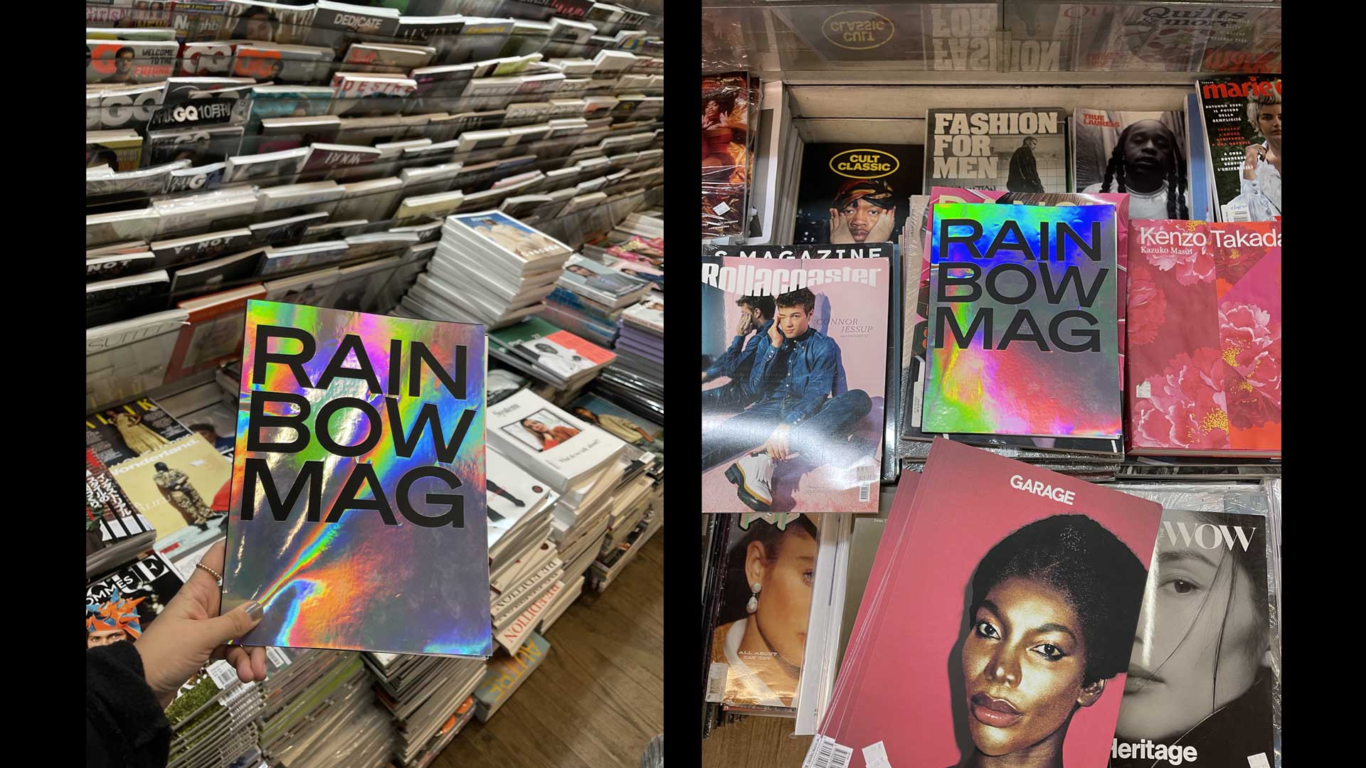 Emily Roemer - Rainbow Mag magazine shop interior