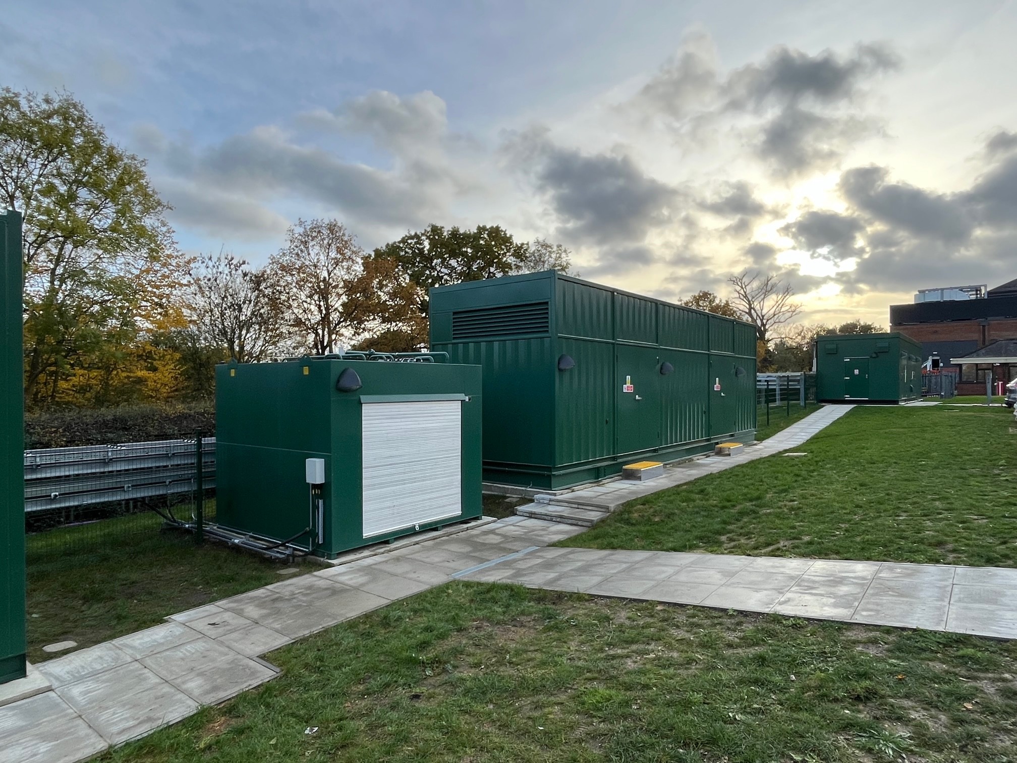 A commercial electrical installation completed by DPH